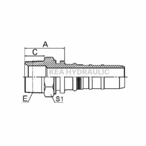Фитинг NPTF Interlock штуцер