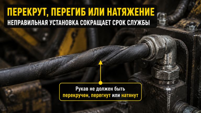 5 признаков, что РВД скоро лопнет: проверьте рукав до аварии